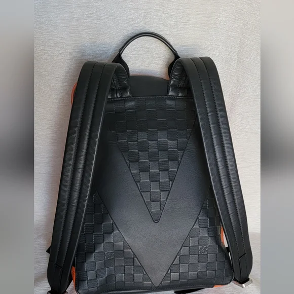 SOLD ❌️❌️❌️ 💯 LOUIS VUITTON Damier Infinite Avenue Leather Backpack - Picture 3 of 16